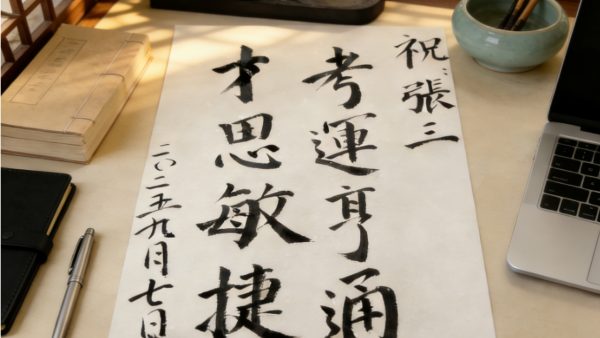 D15C Master Calligraphy Blessing Set (at least 6 Sheets)