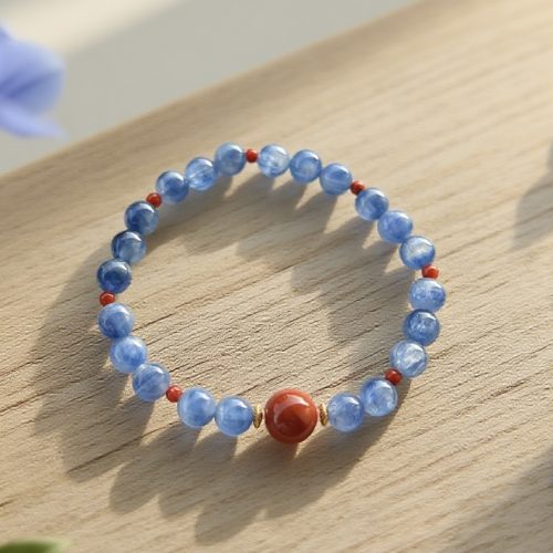 Blue Crystal Clear Waves Bracelet